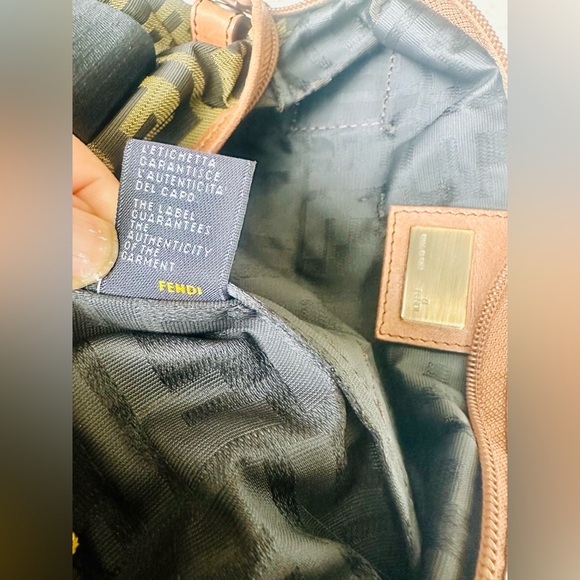 FENDI Zucca Pattern Cloth HandBag - Picture 12 of 16